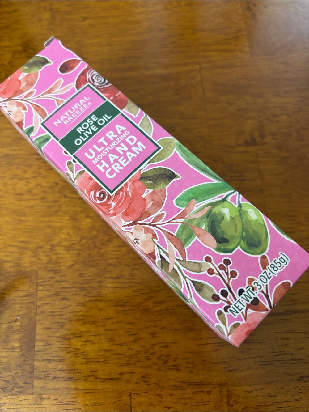 Rose Olive Oil Ultra Moisturizing Hand Cream - Pink